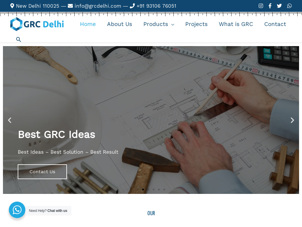 GRC Jali Manufacturer in Gurgaon, Delhi, Noida and NCR